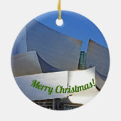 Los Angeles Panoramic Ceramic Ornament (Achterkant)