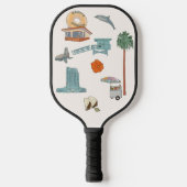 Los Angeles Pickleball Paddle (Voorkant)