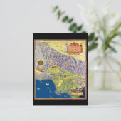  Los Angeles Pictorial kaart (Staand voorkant)