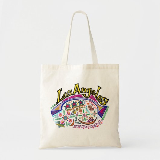 Los Angeles Playful Bag Tote Bag (Voorkant)