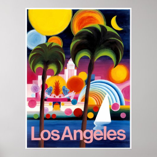 Los Angeles poster (Voorkant)