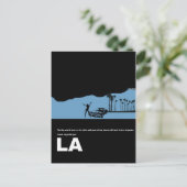 Los Angeles Poster Briefkaart (Staand voorkant)