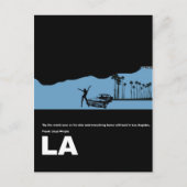 Los Angeles Poster Briefkaart (Voorkant)