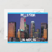 LOS ANGELES-postkaart Briefkaart (Voorkant / Achterkant)