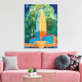 Los Angeles Promotional Poster Canvas Afdruk (Insitu (Woonkamer))