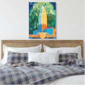 Los Angeles Promotional Poster Canvas Afdruk (Insitu (Slaapkamer))