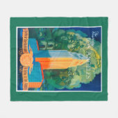 Los Angeles Promotional Poster Fleece Deken (Voorkant (Horizontaal))