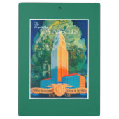 Los Angeles Promotional Poster Klembord (Achterkant)