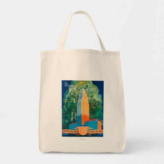 Los Angeles Promotional Poster Tote Bag (Voorkant)