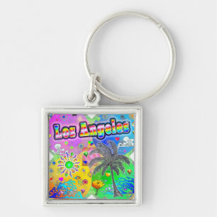 Los Angeles Quadro Seasons Sleutelhanger