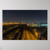 Los Angeles Rail Yard Poster (Voorkant)