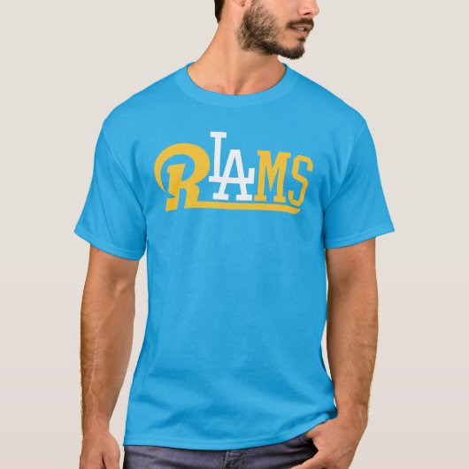 LOS ANGELES RAMS FAN GIFT T-SHIRT (Voorkant)