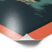 Los Angeles reisillustratie, Foto Afdruk (Hoek)