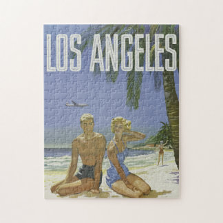  Los Angeles Reisposter Legpuzzel