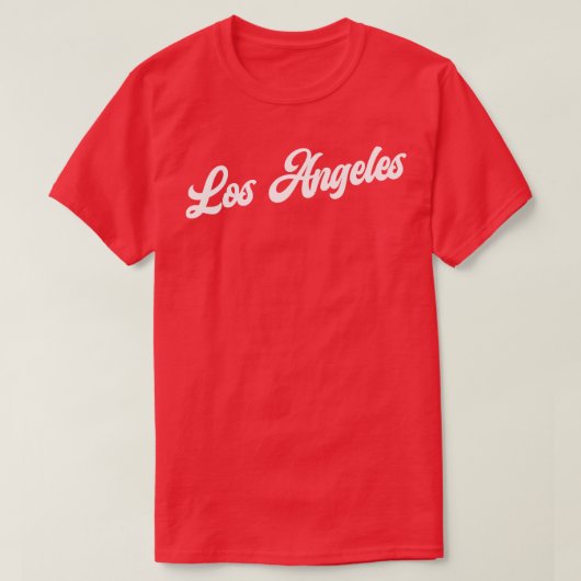 Los Angeles Retro Los Angeles Clippers T-shirt (Design voorkant)
