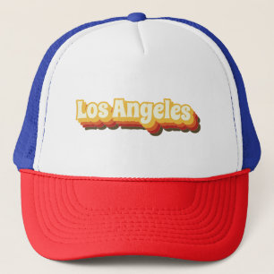 Los Angeles Retro  Tekst Trucker Pet
