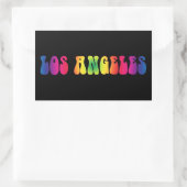 Los Angeles Retro Tie Dye Sticker (Tas)