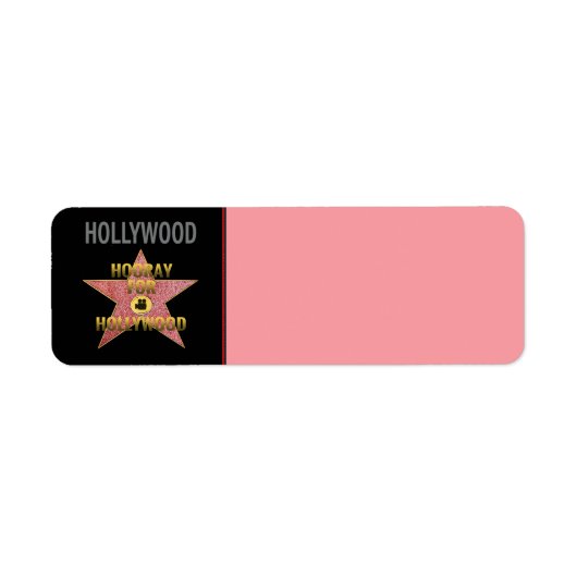 Los Angeles Return Address Label (Voorkant)