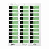 Los Angeles Return Address Label (Full Sheet)