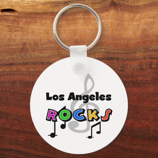 Los Angeles Rocks Sleutelhanger (Voorkant)