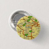 Los Angeles Ronde Button 3,2 Cm (Voorkant /achterkant)