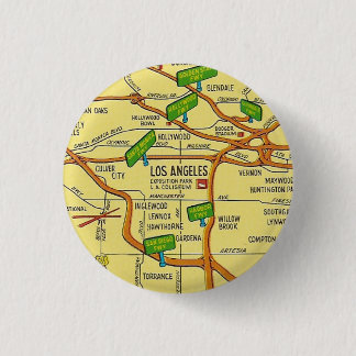 Los Angeles Ronde Button 3,2 Cm