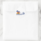 Los Angeles Ronde Sticker (Tas)