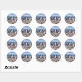 Los Angeles Ronde Sticker (Vel)