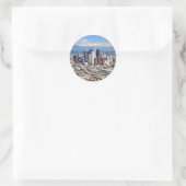 Los Angeles Ronde Sticker (Tas)