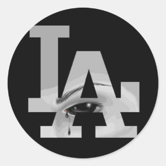 Los Angeles Ronde Sticker