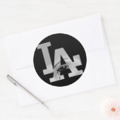Los Angeles Ronde Sticker (Envelop)