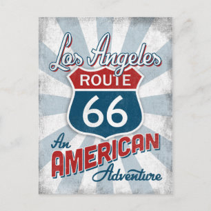 Los Angeles Route 66  Amerika Californië Briefkaart
