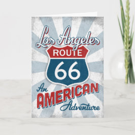 Los Angeles Route 66  Amerika Californië Kaart