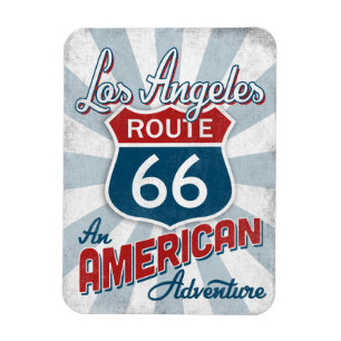 Los Angeles Route 66  Amerika Californië Magneet