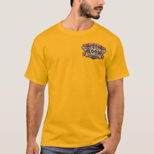 Los Angeles Route 66 City of Angels 100 Jaar Vint T-shirt