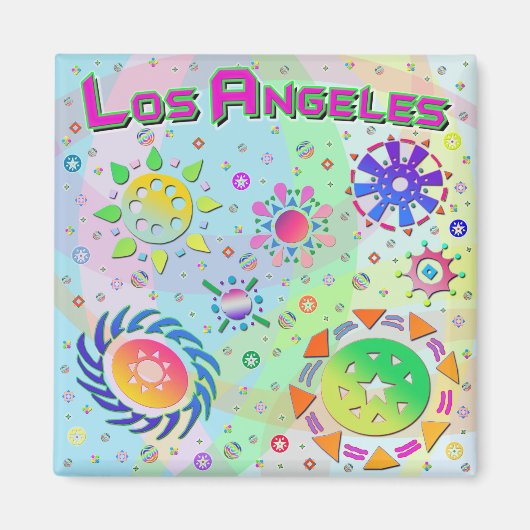 Los Angeles Seven Suns & Energy Magnet (Voorkant)