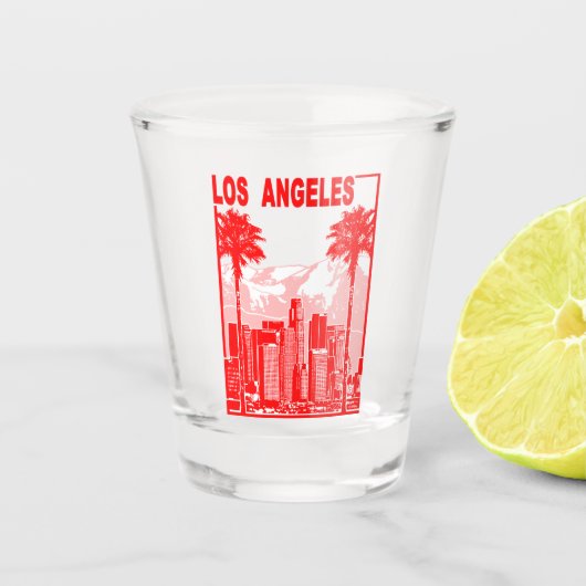 Los Angeles Shot Glas (Voorkant)