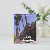 Los Angeles, sight seeing on Melrose Briefkaart (Staand voorkant)