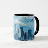 Los Angeles Silhouet, Mok (Voorkant rechts)