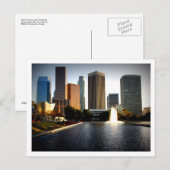 Los Angeles Skyline Briefkaart (Voorkant / Achterkant)