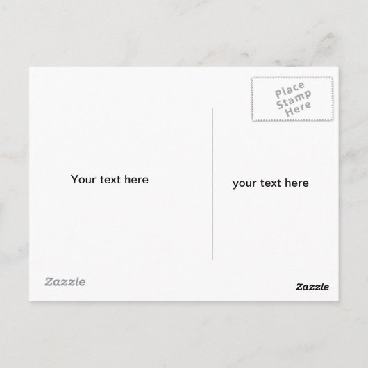 Los Angeles Skyline Briefkaart (Achterkant)