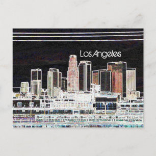 Los Angeles Skyline Briefkaart