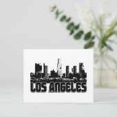 Los Angeles Skyline Briefkaart (Staand voorkant)