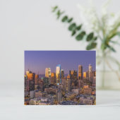 Los Angeles Skyline Briefkaart (Staand voorkant)