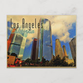 Los Angeles Skyline Briefkaart (Voorkant)