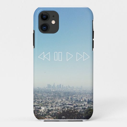 Los Angeles Skyline - Californië Case-Mate iPhone Case (Achterkant)