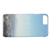 Los Angeles Skyline - Californië Case-Mate iPhone Case (Achterkant (Horizontaal))