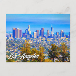 Los Angeles Skyline, Californië, Verenigde Staten Briefkaart