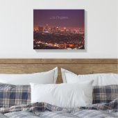 Los Angeles Skyline Canvas Afdruk (Insitu (Slaapkamer))