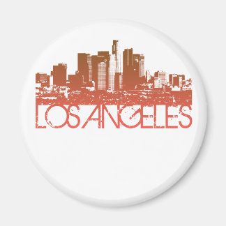 Los Angeles Skyline Design Magneet